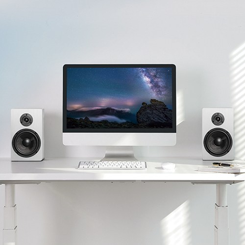 Foto3 BK-365 White Studio Speakers L