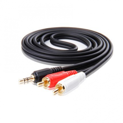 Mini Jack Interconnecting Cable to 2RCA 1.5m