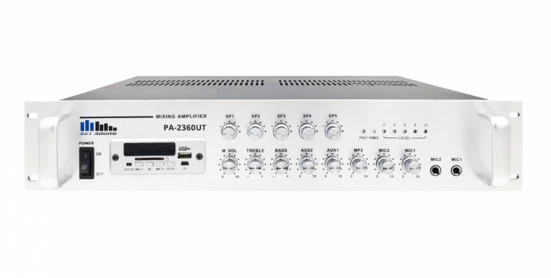 Foto1 PA-2360UT Power Amplifier 5-ZONE L